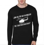 Modern Family Helicopter Full Sleeve T-Shirt