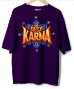 MY DUTY IS MY KARMA Oversized T-Shirt