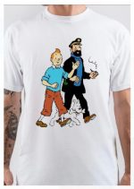 Tintin And Captain Haddock T-Shirt