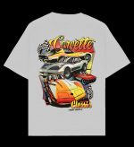 CORVETTE CAR Oversized T-Shirt