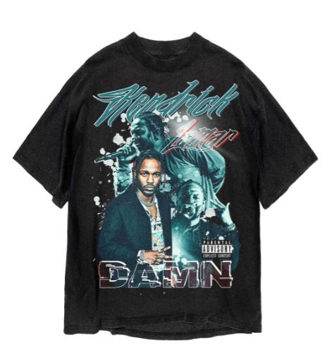 KENDRICK LAMAR Oversized T-Shirt | Swag Shirts