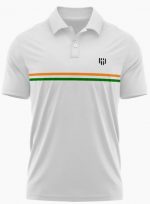 INDIA STRIPE POLO T-SHIRT