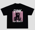 Pink Pantheress Oversized T-Shirt