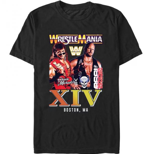 Shawn Michaels Vs. Stone Cold Steve Austin T-Shirt