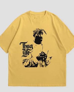 Thug Life Oversized T-Shirt1