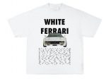 White Ferrari Oversized T-Shirt