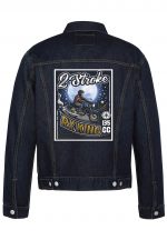 2 Stroke Rxking Biker Denim Jacket