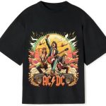 AC DC Oversized T-Shirt