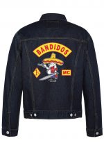 Bandidos In The Drug War Biker Denim Jacket