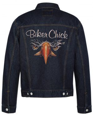 Biker Chick Biker Denim Jacket