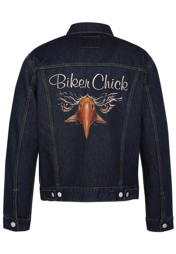 Biker Chick Biker Denim Jacket