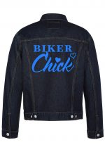 Biker Chick Biker Denim Jacket1