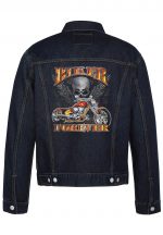 Biker Forever Biker Denim Jacket