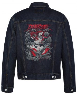 Darkside Biker Denim Jacket