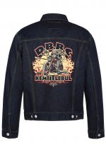 De Kemieelebull Biker Denim Jacket