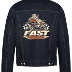 Fast Classic Biker Denim Jacket