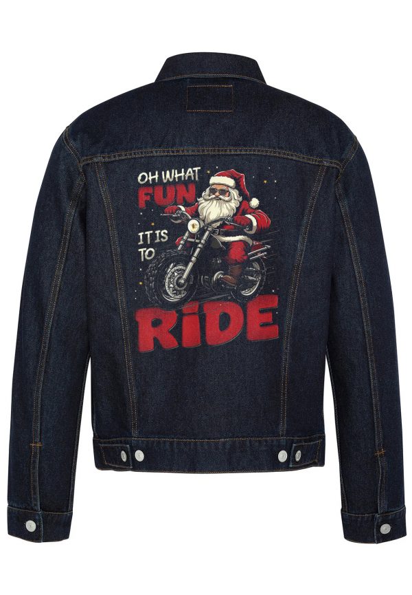 Fun Ride Biker Denim Jacket