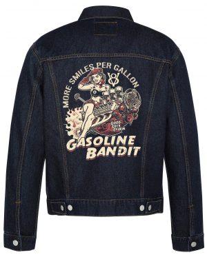 Gasoline Bandit Biker Denim Jacket