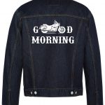 Good Morning Biker Denim Jacket