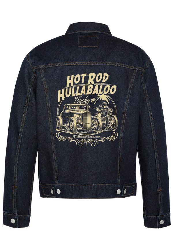 Hot Rod Hullabaloo Biker Denim Jacket