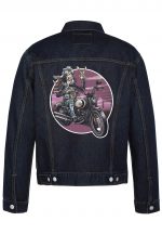 Hotrod Biker Denim Jacket