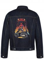 Hotrod Biker Denim Jacket