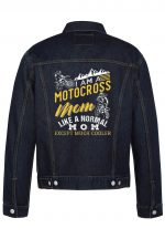 I Am A Motocross Mom Biker Denim Jacket