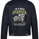 I Am Not Lld I Am Classic 1968 Biker Denim Jacket