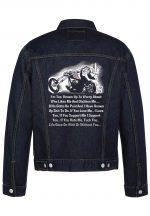 I'm Too Grown Up To Worry About Biker Denim Jacket