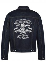 I'm Your Huckleberry Biker Denim Jacket