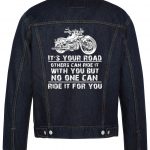 It's Your Raod Biker Denim Jacket