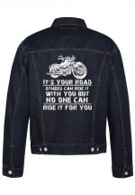 It's Your Raod Biker Denim Jacket