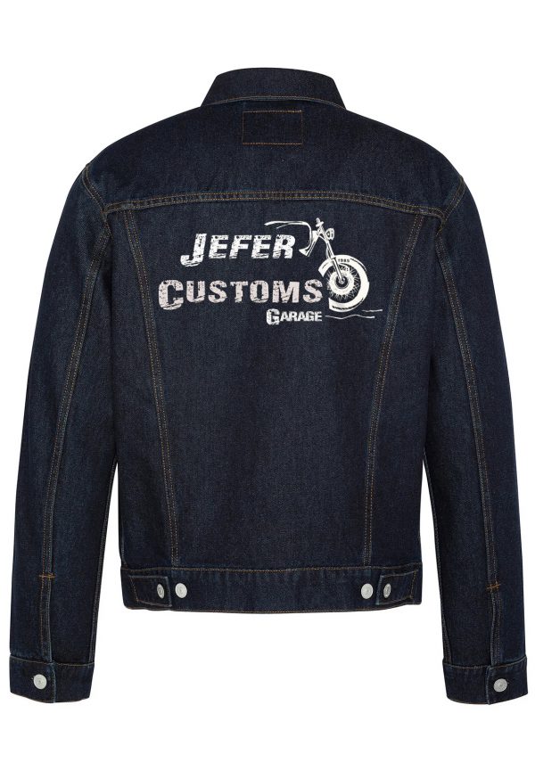 Jefer Customs Biker Denim Jacket