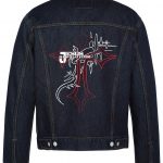 Jesus Revolution Biker Denim Jacket