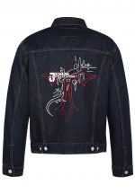 Jesus Revolution Biker Denim Jacket