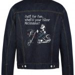 Just For Fun Biker Denim Jacket