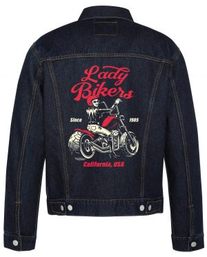 Lady Bikers Biker Denim Jacket