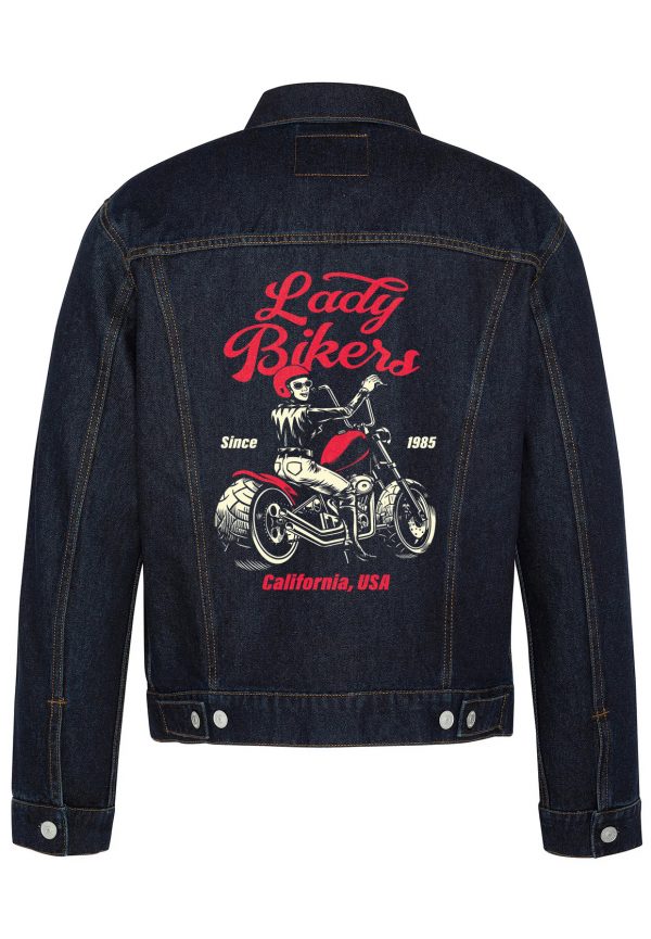 Lady Bikers Biker Denim Jacket