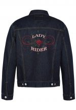 Lady Rider Biker Denim Jacket