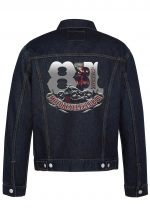 Motorcycle Club 81 Biker Denim Jacket