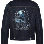 No School Choppers Biker Denim Jacket