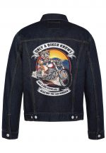 Only A Biker Knows Biker Denim Jacket