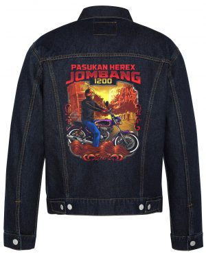 Pasukan Herex Jombang Biker Denim Jacket