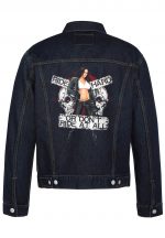 Ride Hard Biker Denim Jacket