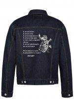 Ride On Biker Denim Jacket