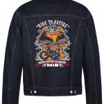 Ride To Nature Biker Denim Jacket