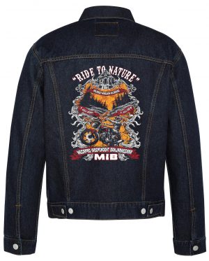 Ride To Nature Biker Denim Jacket