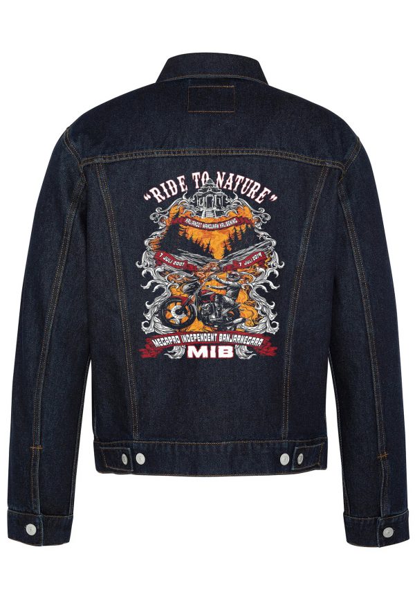 Ride To Nature Biker Denim Jacket