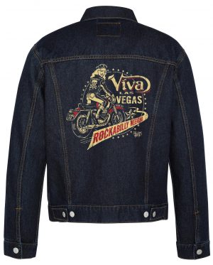 Rock Abily Weekend Biker Denim Jacket