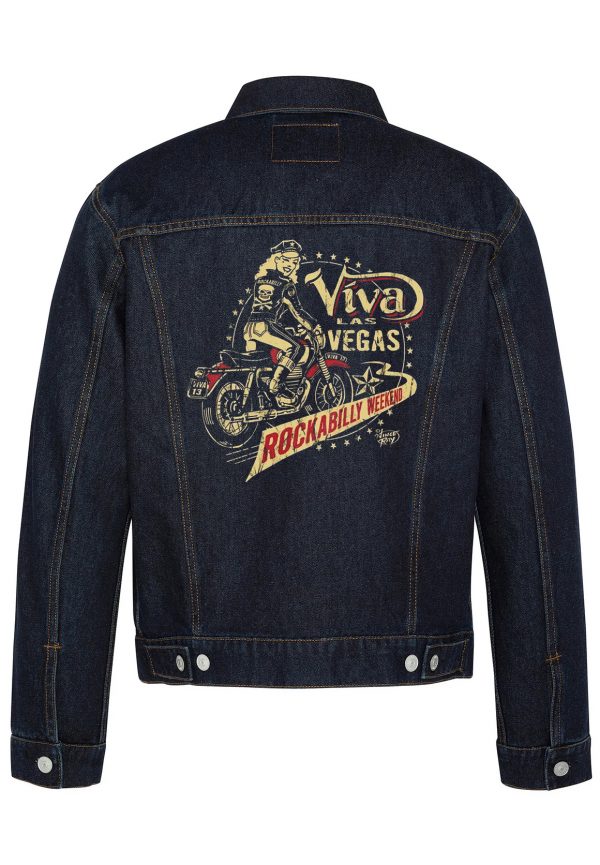 Rock Abily Weekend Biker Denim Jacket